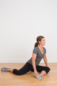 CatholicFIT 90-90 Stretch for Hips, Thighs and Lower Back Flexibility