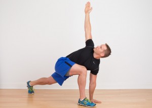 CatholicFIT Stride and Stretch with Twist - part of the Faith and Fitness Program