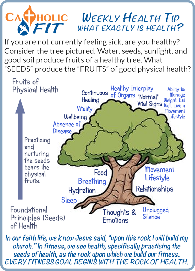 CatholicFIT: What is health?